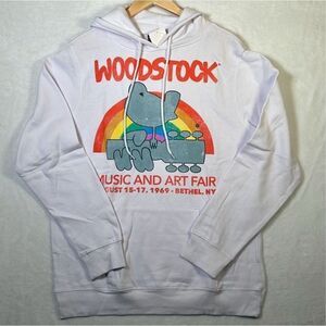 Woodstock Music And Art Fair‎ Graphic Pullover Hoodie Festival-NWT- Mens Large